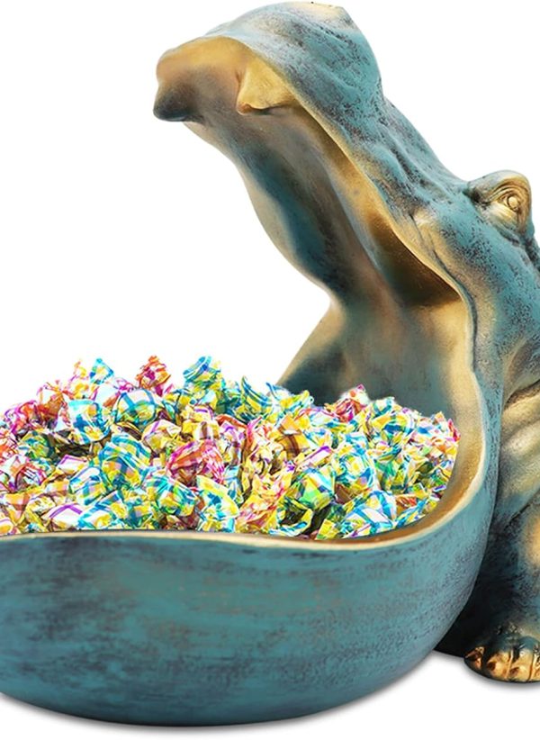 Resin Hippopotamus Figurine - Image 3