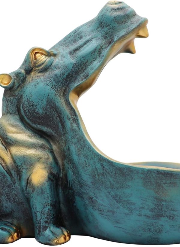 Resin Hippopotamus Figurine - Image 5